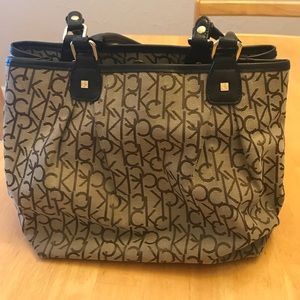 Calvin Klein monogram purse